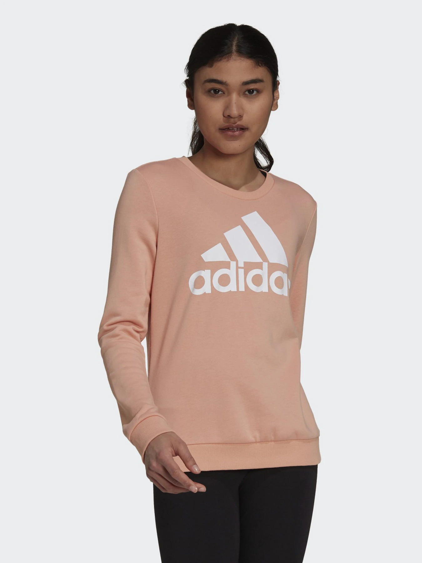 Худі та світшоти Adidas Essentials Relaxed Logo модель H07794 Фото