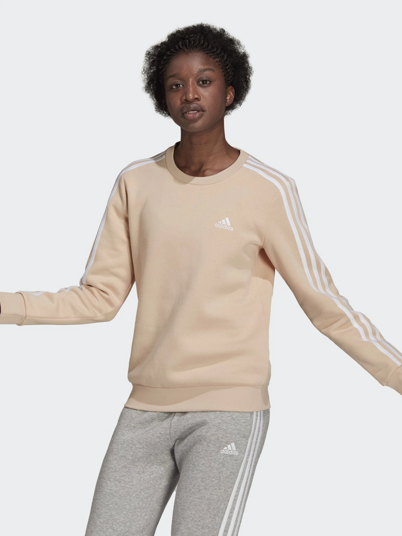 Худі та світшоти Adidas Essentials 3-Stripes модель H10197 Фото