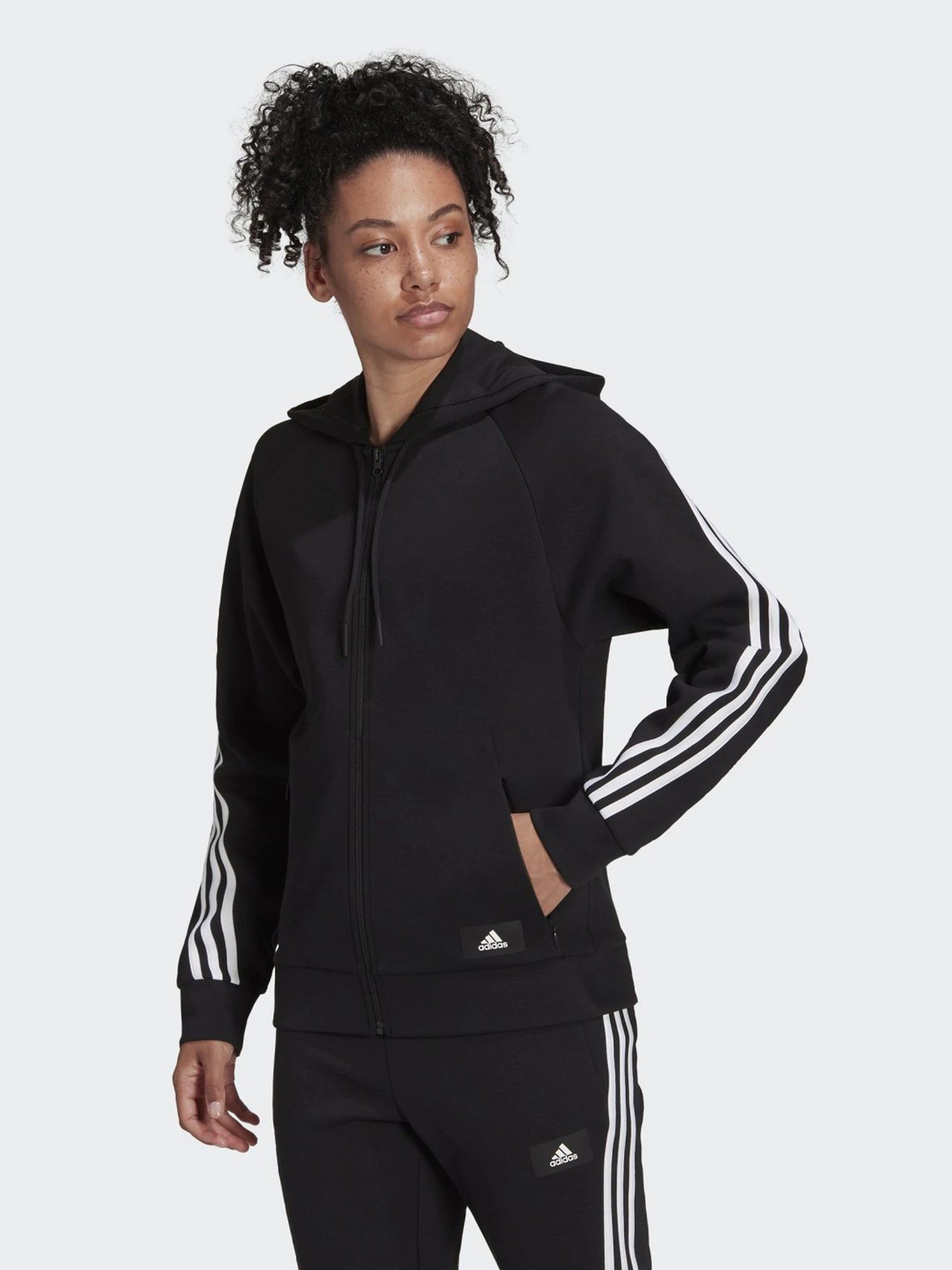 Худи и свитшоты Adidas Sportswear 3-Stripes Future Icons модель H57287 Худи и свитшоты Adidas Sportswear 3-Stripes Future Icons модель H57287 Фото