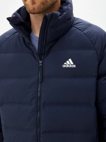 Куртки и дубленки Adidas Helionic Mid Length Down модель GT9198 Фото
