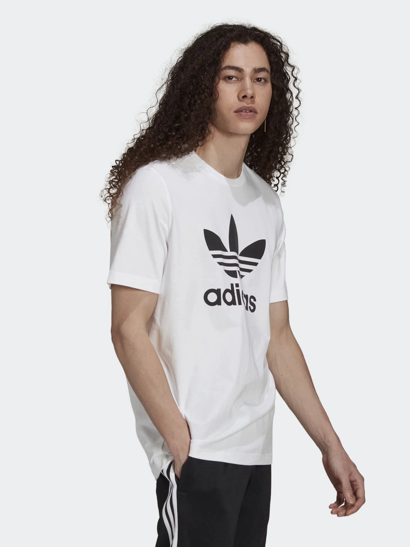 Футболки и поло Adidas Adicolor Classics Trefoil модель H06644 Футболки и поло Adidas Adicolor Classics Trefoil модель H06644 Фото