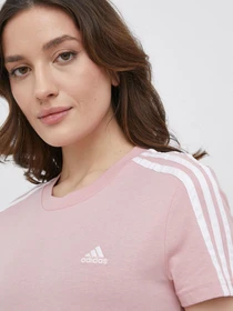 Футболки и поло Adidas Essentials 3-Stripes модель HF7236 Фото