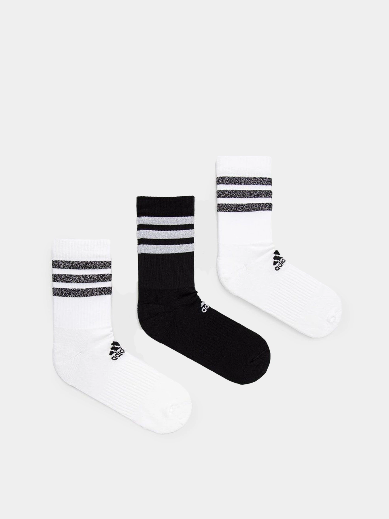 Шкарпетки та гольфи Adidas GLAM 3-STRIPES модель GP3543 Фото