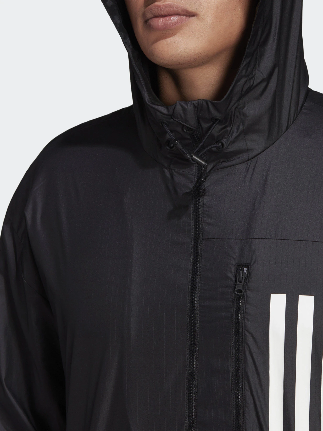 Куртки и дубленки Adidas Sportswear W.N.D. модель H42037 Куртки и дубленки Adidas Sportswear W.N.D. модель H42037 Фото