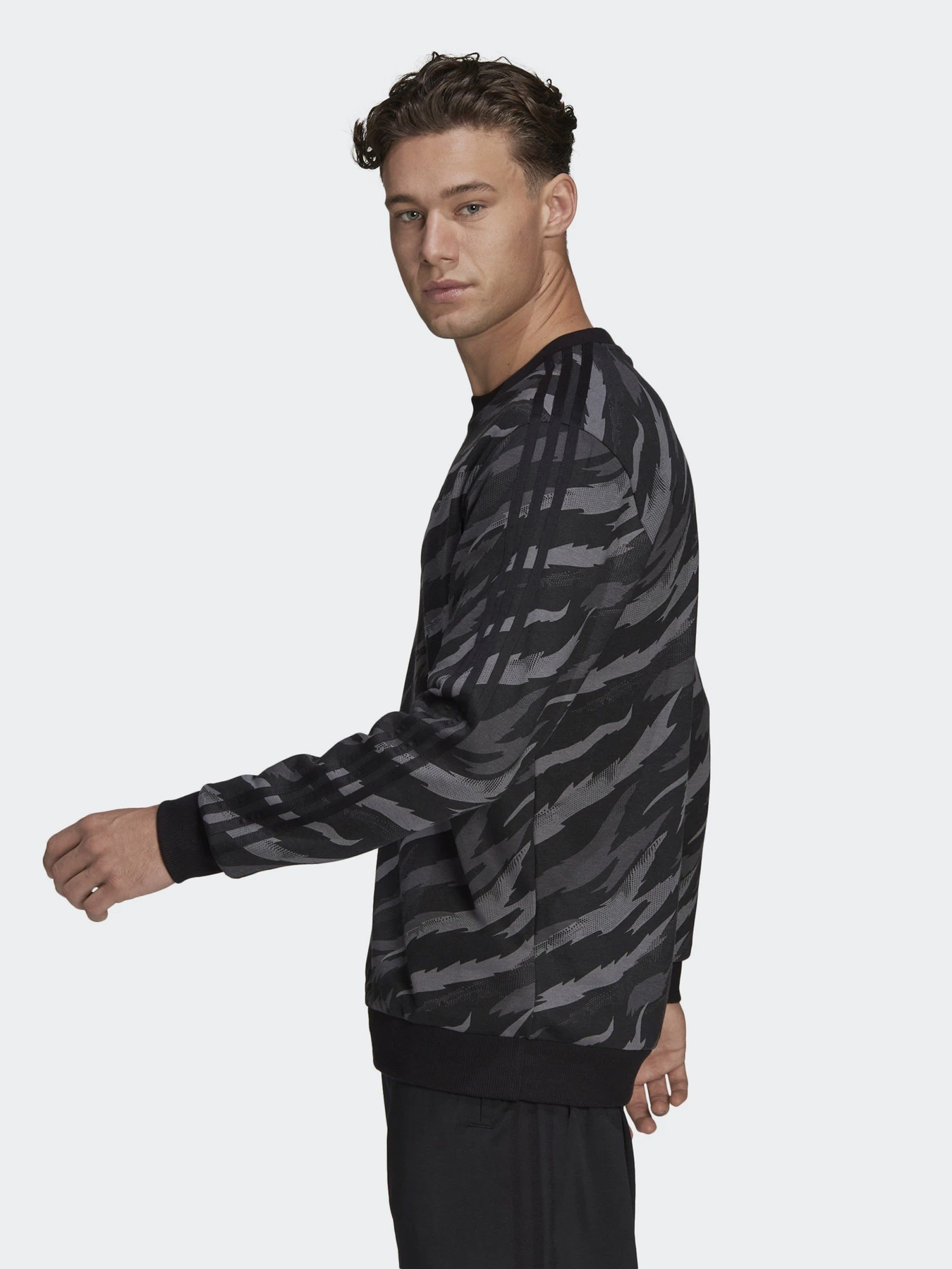 Худи и свитшоты Adidas Essentials Camo-Print модель HE1873 Худи и свитшоты Adidas Essentials Camo-Print модель HE1873 Фото