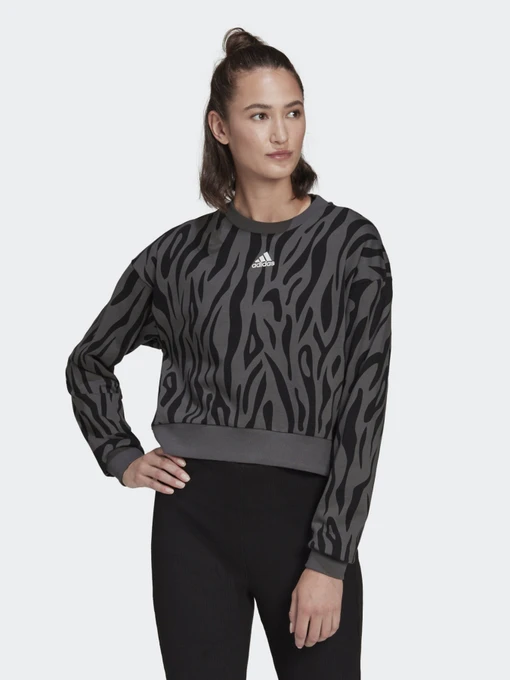 Худі та світшоти Adidas TIGER Sportswear модель HF4630 Фото