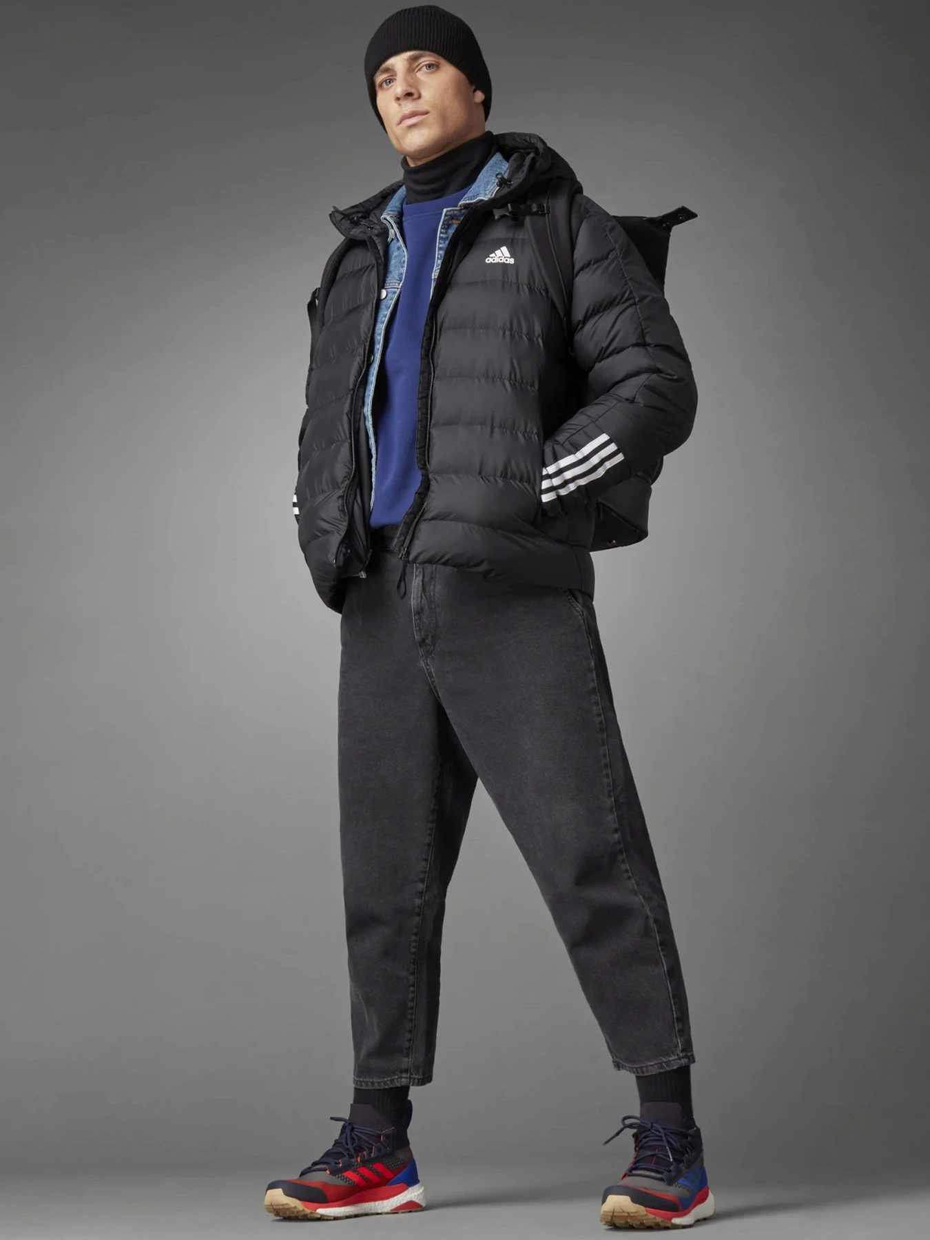 Куртки и дубленки Adidas Itavic 3-Stripes Midweight модель GT1674 Фото