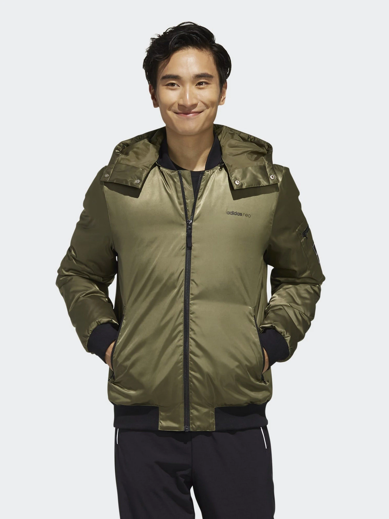 Куртки и дубленки Adidas DWN BMB модель EI4437 Куртки и дубленки Adidas DWN BMB модель EI4437 Фото