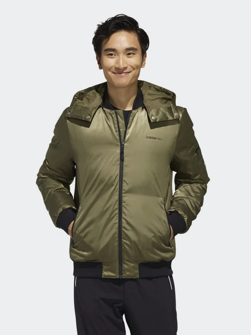 Куртки и дубленки Adidas DWN BMB модель EI4437 Фото
