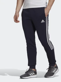 Брюки Adidas ESSENTIALS FLEECE TAPERED CUFF 3-STRIPES модель GK8977 Фото