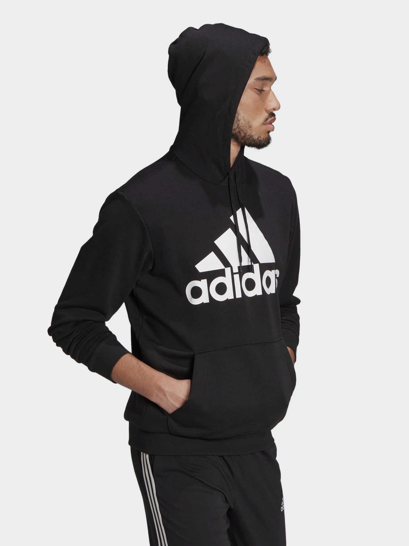 Худи и свитшоты Adidas ESSENTIALS BIG LOGO модель GK9540 Фото