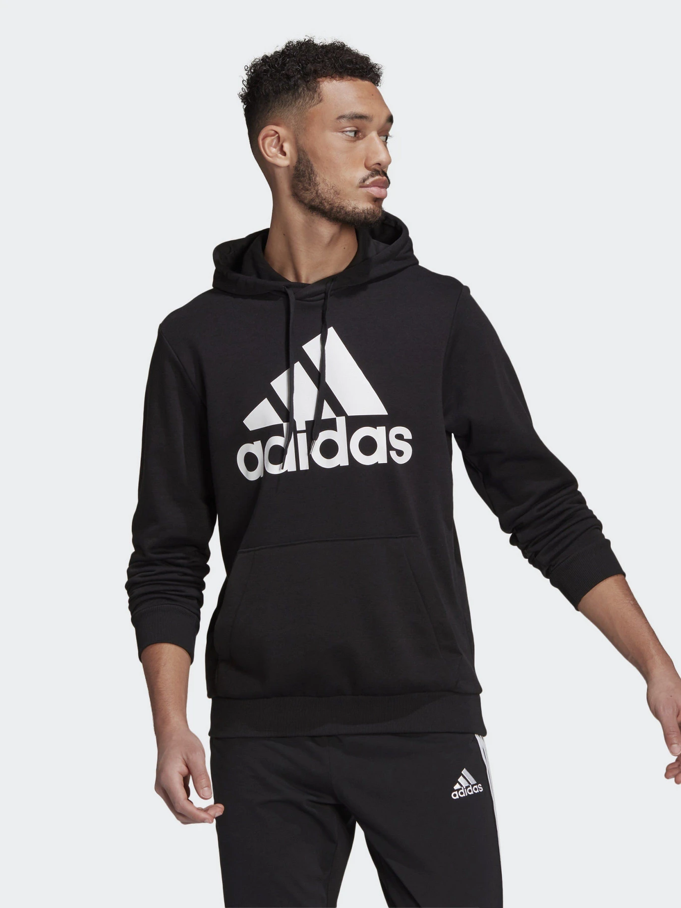 Худи и свитшоты Adidas ESSENTIALS BIG LOGO модель GK9540 Фото