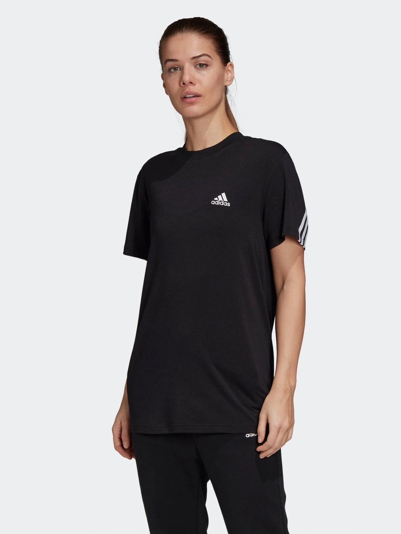 Футболки і поло Adidas MUST HAVES 3-STRIPES модель GH3798 Футболки і поло Adidas MUST HAVES 3-STRIPES модель GH3798 Фото