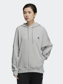 Худи и свитшоты Adidas Wording Loose Fit модель HC2542 Фото
