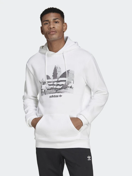 Худи и свитшоты Adidas GRAPHICS COMMON MEMORY модель HC7164 Фото