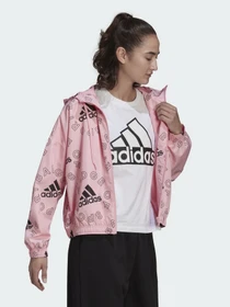 Куртки та дублянки Adidas  Essentials Logo Allover Print модель HC9185 Фото