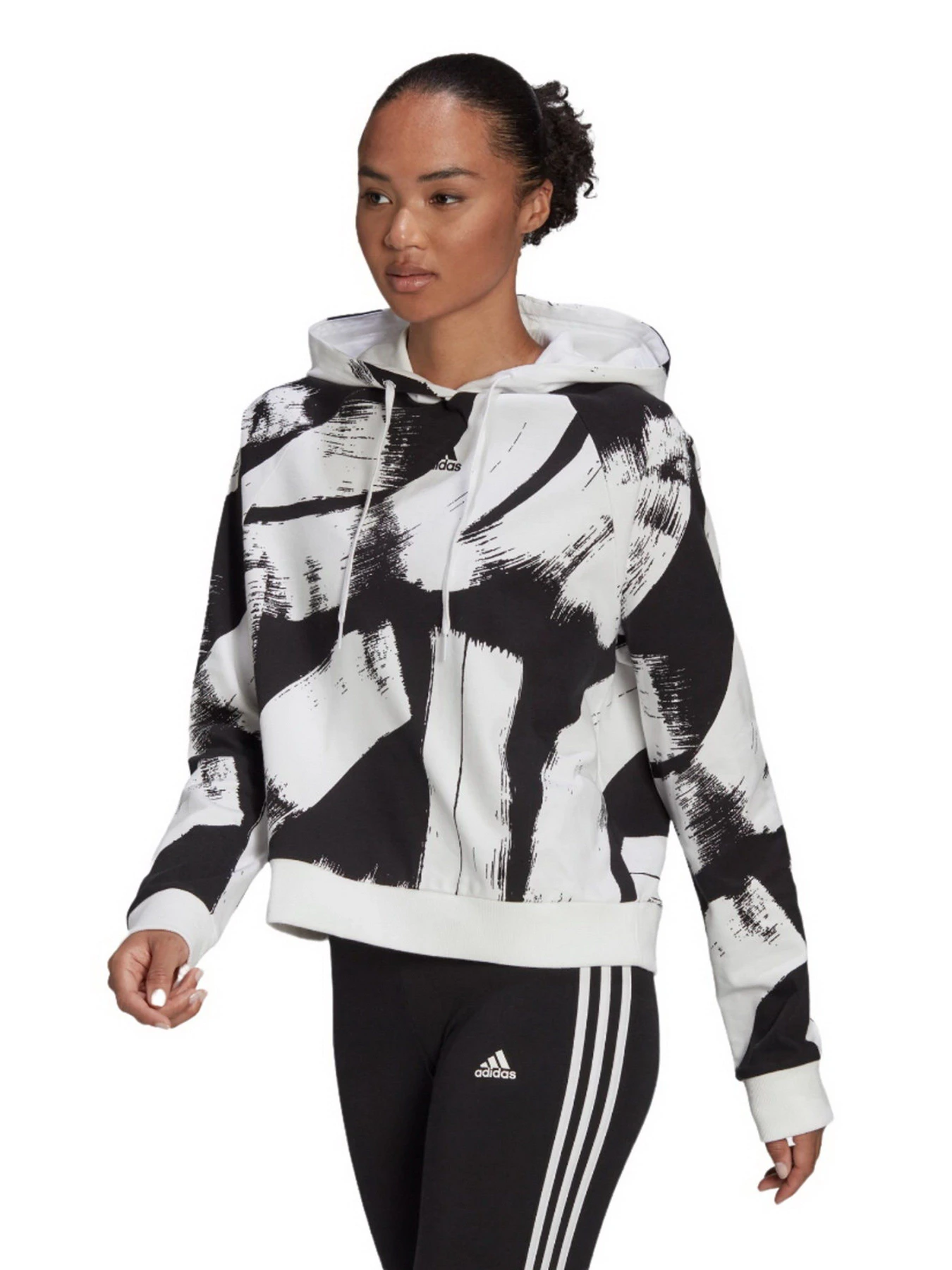 Худи и свитшоты Adidas Essentials Print Relaxed модель HD6897 Фото
