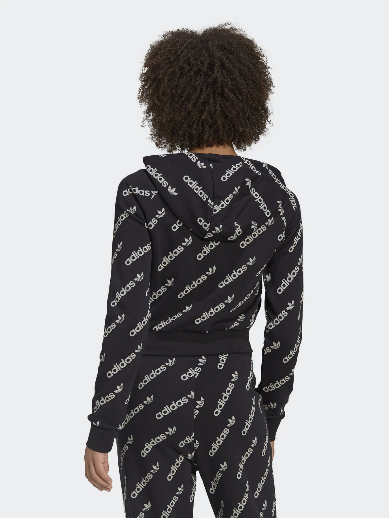 Худі та світшоти Adidas Cropped Monogram Track модель HM4889 Фото