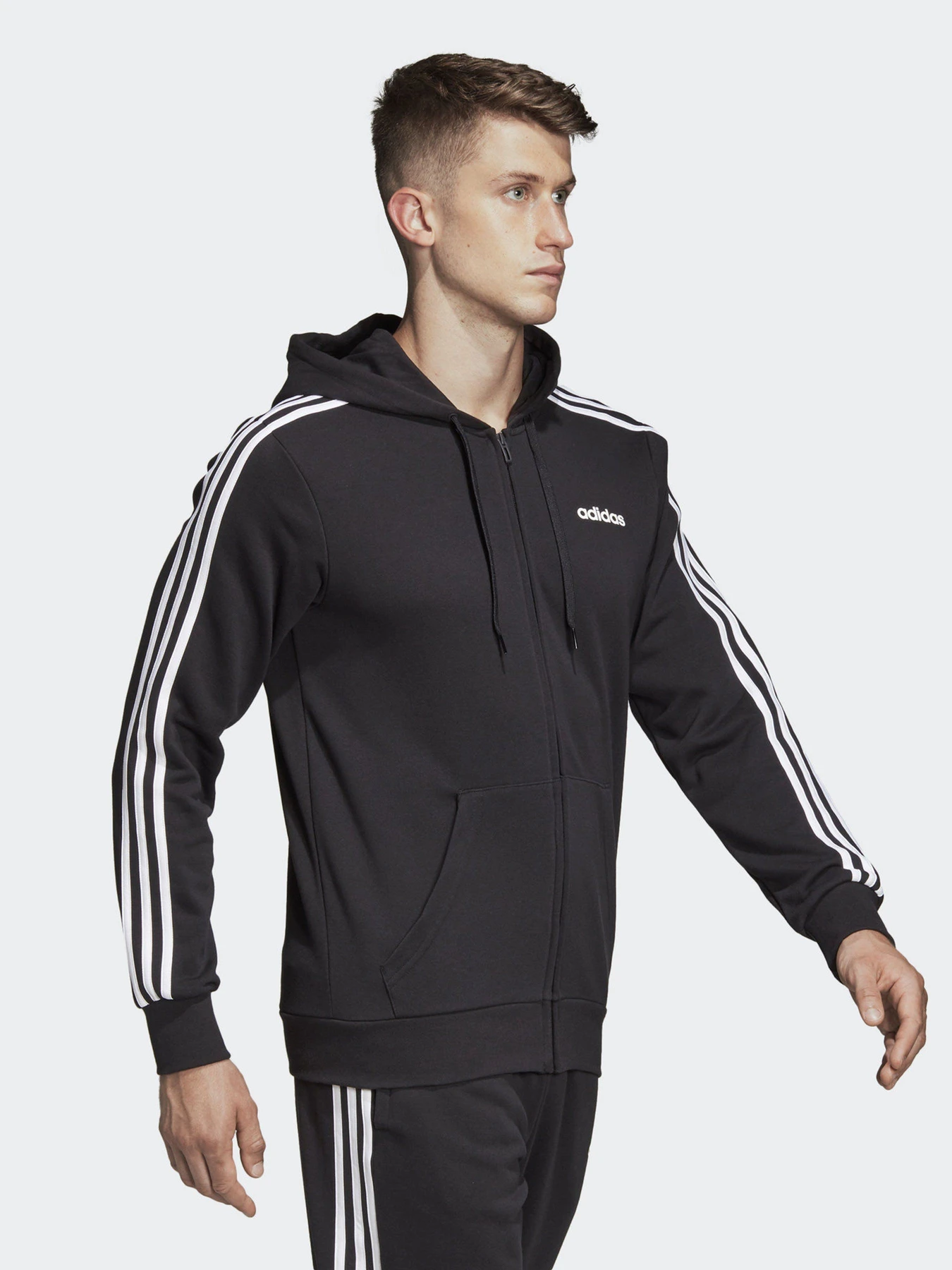 Худи и свитшоты Adidas ESSENTIALS 3-STRIPES TRACK модель DQ3102 Фото