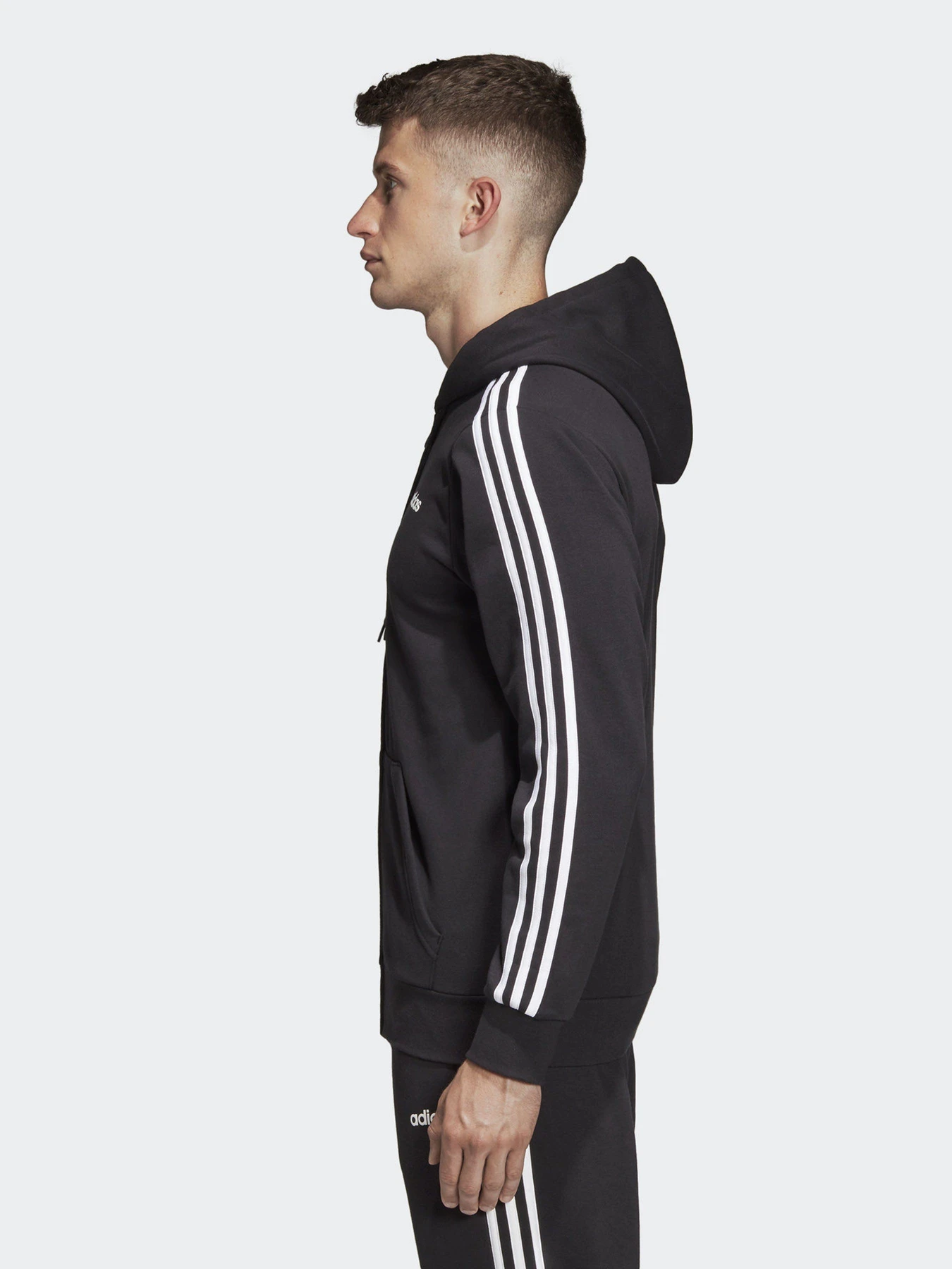 Худи и свитшоты Adidas ESSENTIALS 3-STRIPES TRACK модель DQ3102 Фото