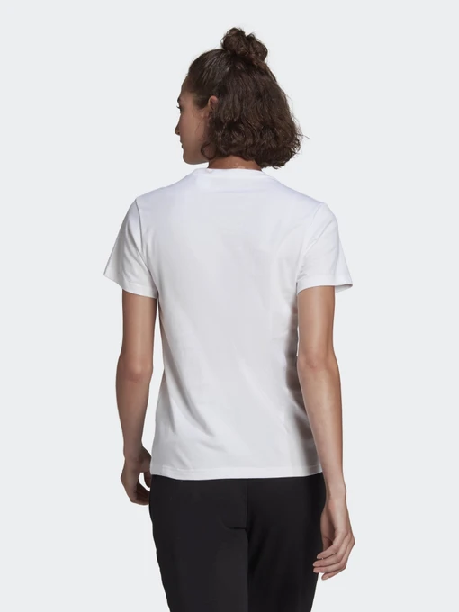 Бавовняна Жіноча Футболка adidas ESSENTIALS LOGO SPORTSWEAR фото 2
