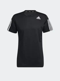 Футболки и поло Adidas Primeblue Aeroready 3 Stripes модель GQ2159 Фото