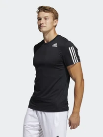 Футболки и поло Adidas Primeblue Aeroready 3 Stripes модель GQ2159 Фото