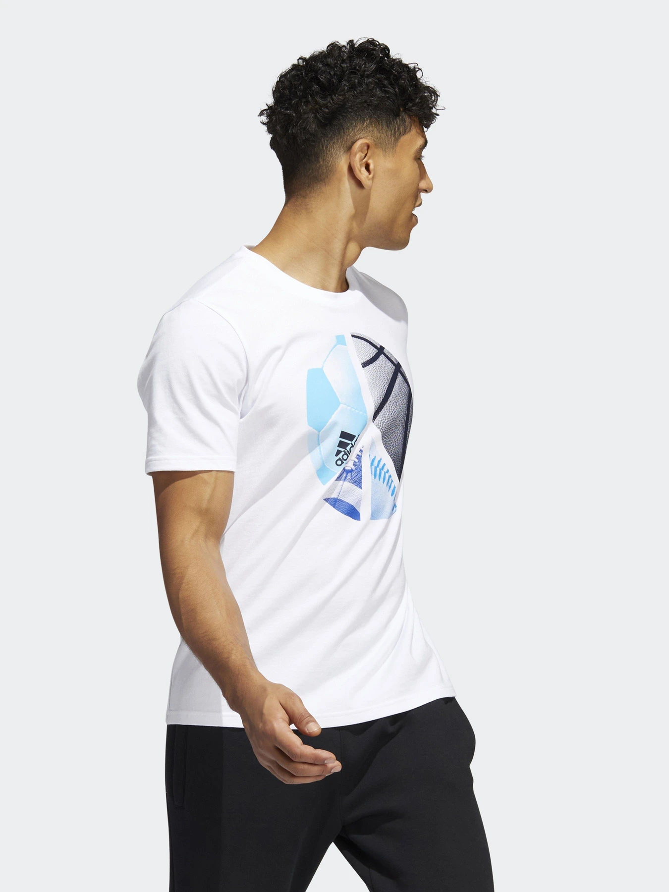 Футболки і поло Adidas Multiplicity Graphic модель HE4827 Фото