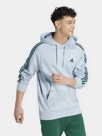 Худи и свитшоты Adidas Essentials French Terry 3-Stripes модель IJ8680 Фото