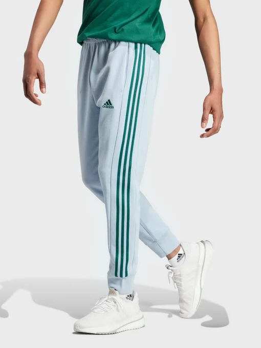 Брюки Adidas Essentials French Terry Tapered Cuff 3-Stripes модель IJ8700 Фото