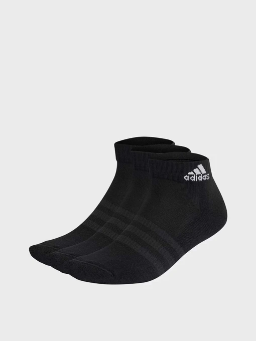 adidas CUSHIONED SPORTSWEAR ANKLE Набір шкарпеток колір чорний