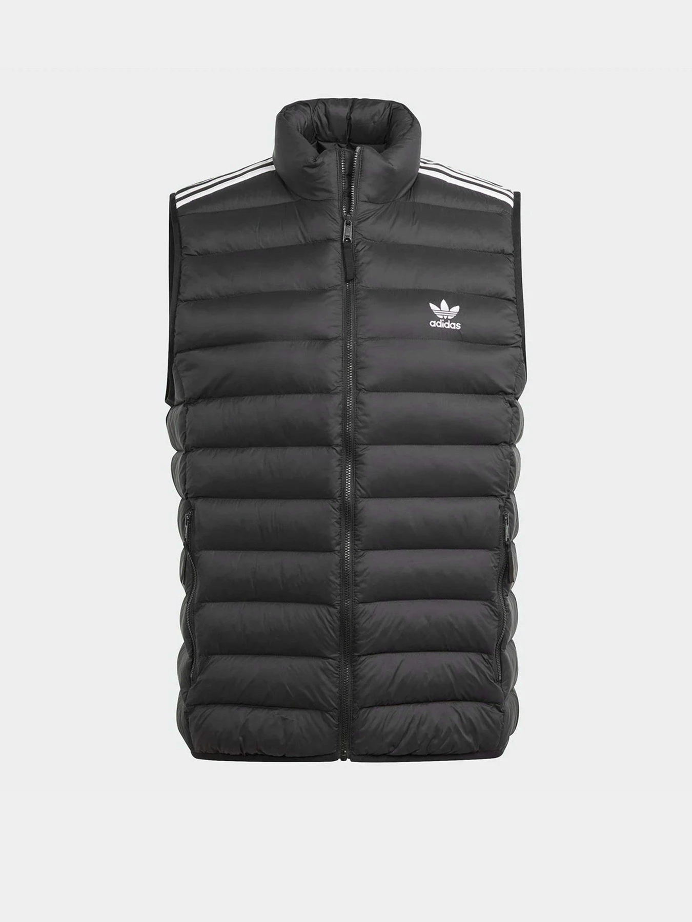 Куртки и дубленки Adidas Padded Stand-Up Collar Puffer Originals модель HZ0686 Куртки и дубленки Adidas Padded Stand-Up Collar Puffer Originals модель HZ0686 Фото