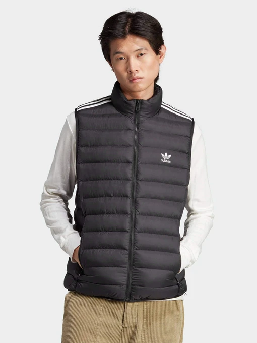 Куртки и дубленки Adidas Padded Stand-Up Collar Puffer Originals модель HZ0686 Фото