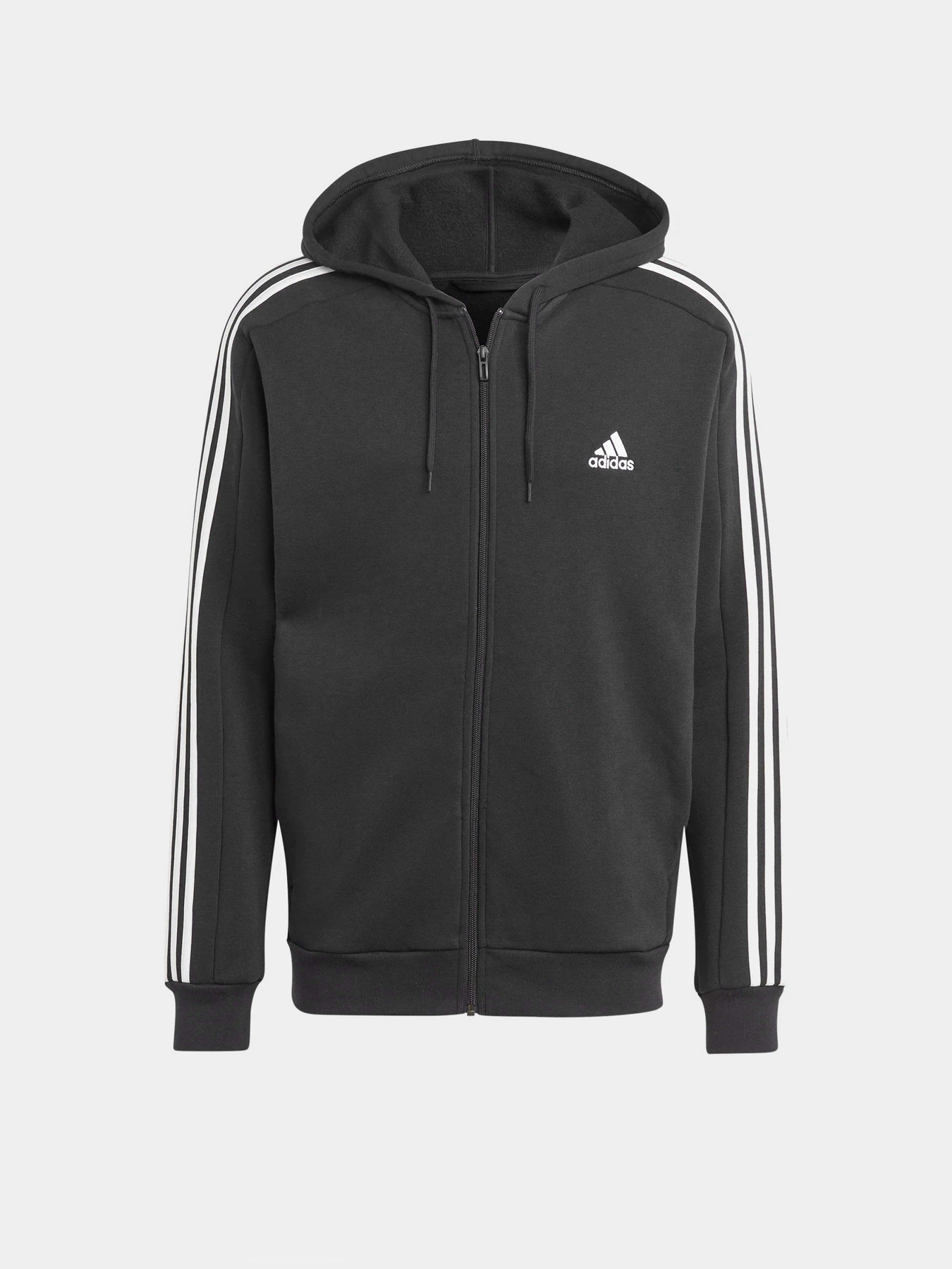 Худи и свитшоты Adidas Essentials Fleece 3-Stripes Full-Zip модель IB4029 Худи и свитшоты Adidas Essentials Fleece 3-Stripes Full-Zip модель IB4029 Фото