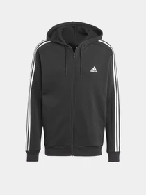 Худи и свитшоты Adidas Essentials Fleece 3-Stripes Full-Zip модель IB4029 Фото