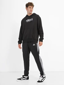 Брюки Adidas ESSENTIALS FLEECE 3-STRIPES TA модель IB4038 Фото
