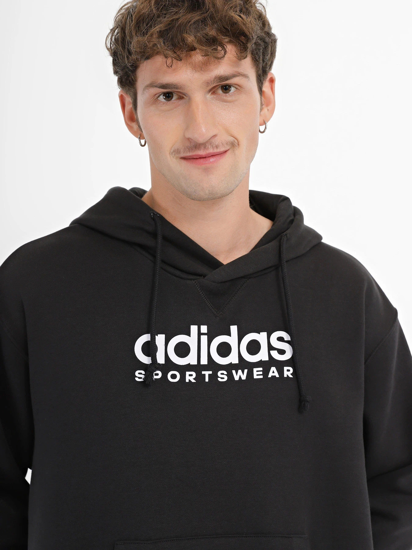 Худи и свитшоты Adidas All SZN Fleece Graphic модель IC9771 Худи и свитшоты Adidas All SZN Fleece Graphic модель IC9771 Фото