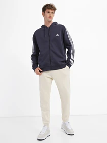 Худи и свитшоты Adidas Essentials Fleece 3-Stripes Full-Zip модель IJ6478 Фото
