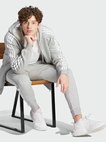 Худи и свитшоты Adidas ESSENTIALS FLEECE 3-STRIPES FU модель IJ6479 Фото