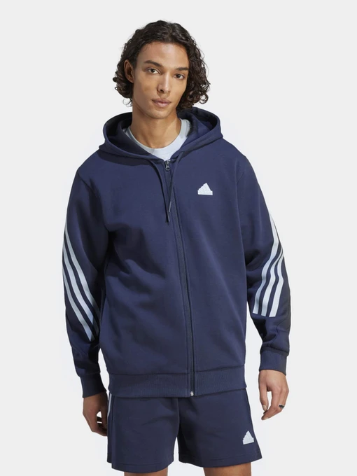 Худи и свитшоты Adidas Future Icons 3-Stripes Full-Zip Sportswear модель IJ8879 Фото