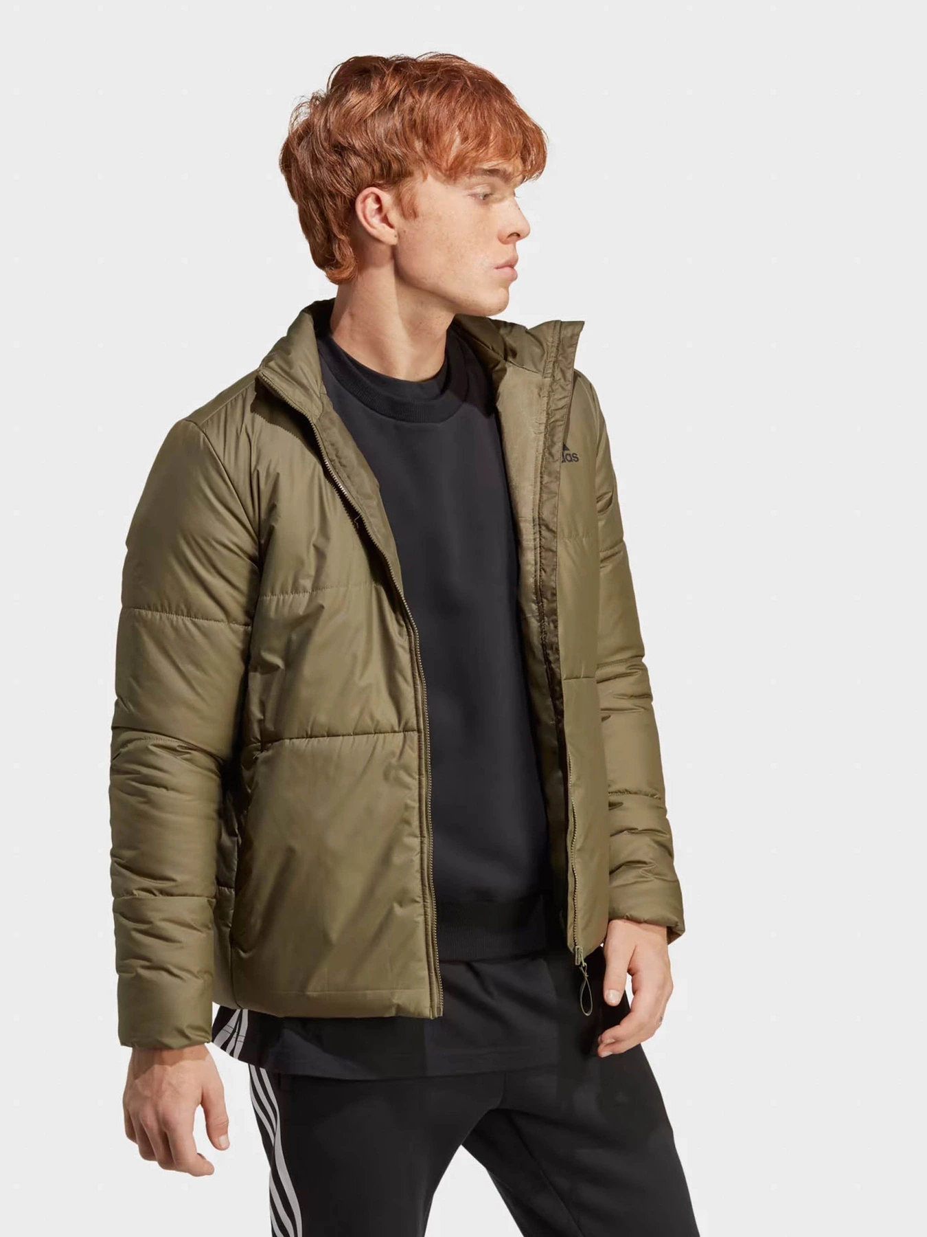 Куртки и дубленки Adidas BSC 3-Stripes Sportswear модель HT8710 Фото