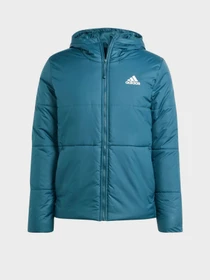 Куртки и дубленки Adidas BSC 3-Stripes Hooded Insulated модель IK0512 Фото