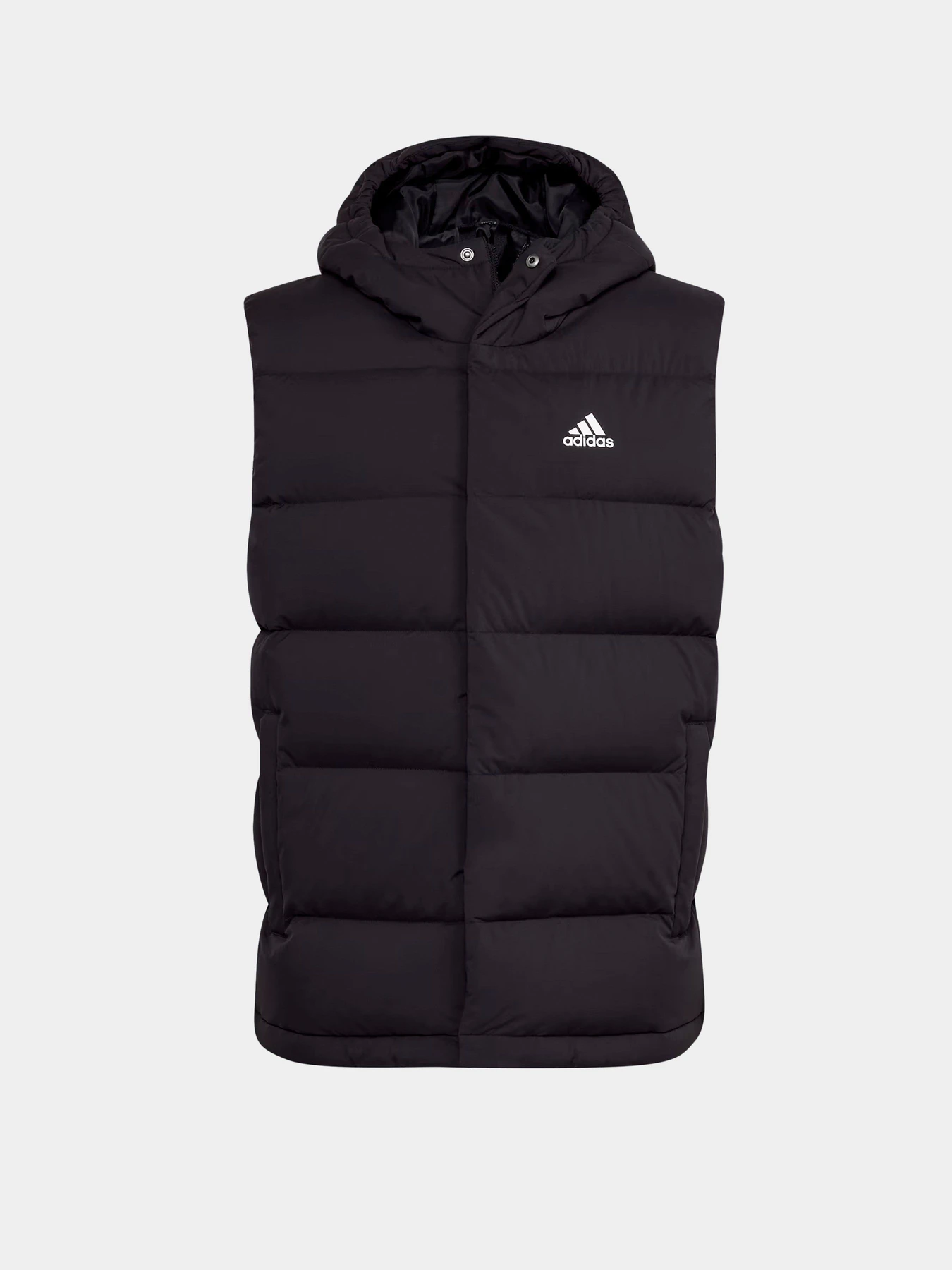 Куртки и дубленки Adidas Helionic Hooded Down модель HG6277 Фото