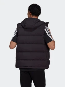 Куртки и дубленки Adidas Helionic Hooded Down модель HG6277 Фото