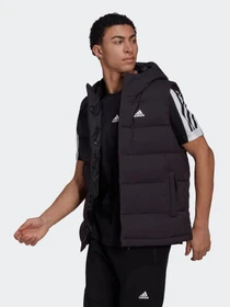 Куртки и дубленки Adidas Helionic Hooded Down модель HG6277 Фото