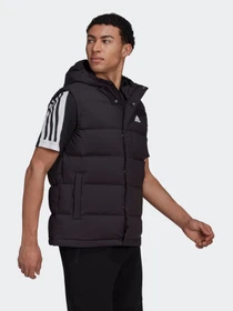 Куртки и дубленки Adidas Helionic Hooded Down модель HG6277 Фото