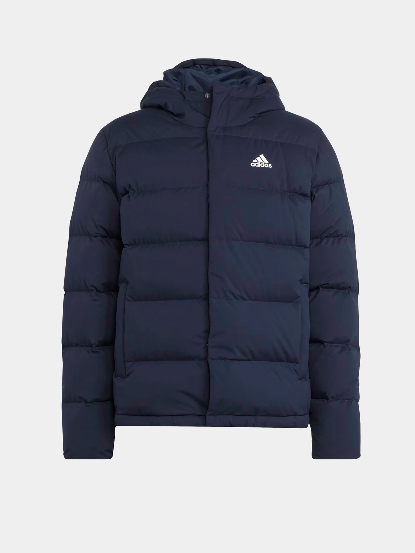 Куртки и дубленки Adidas Helionic Hooded Down модель HG8750 Фото