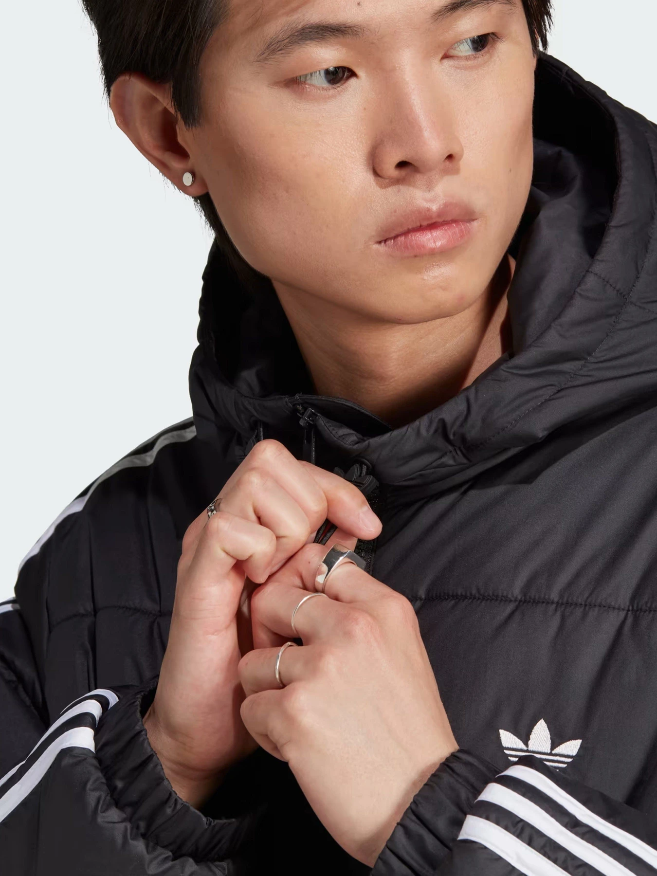 Куртки та дублянки Adidas Adicolor Long модель HZ0684 Куртки та дублянки Adidas Adicolor Long модель HZ0684 Фото