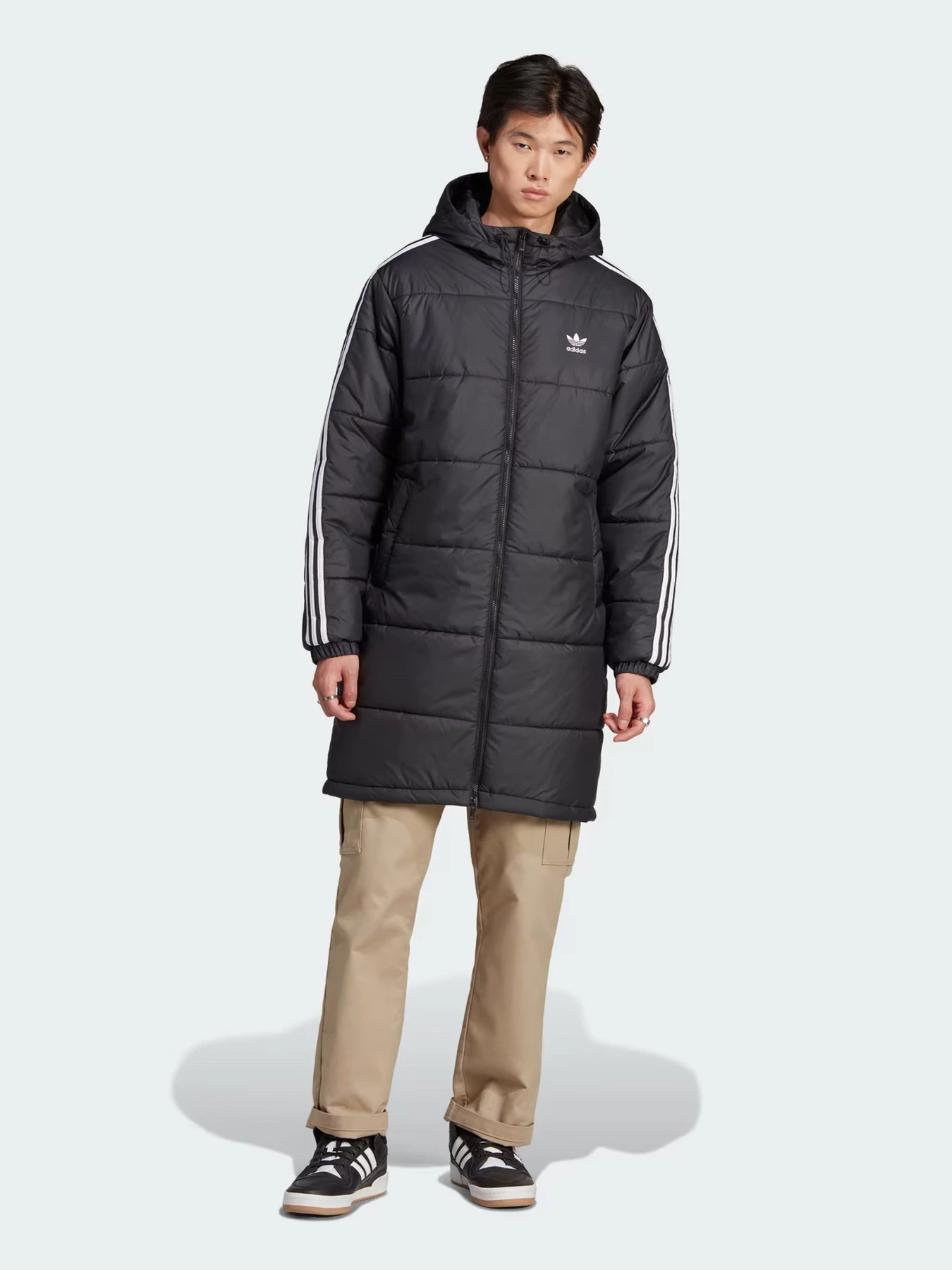 Куртки та дублянки Adidas Adicolor Long модель HZ0684 Куртки та дублянки Adidas Adicolor Long модель HZ0684 Фото