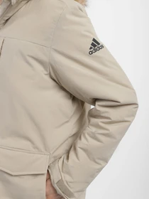 Куртки та дублянки Adidas Hooded Fur модель HZ8482 Фото